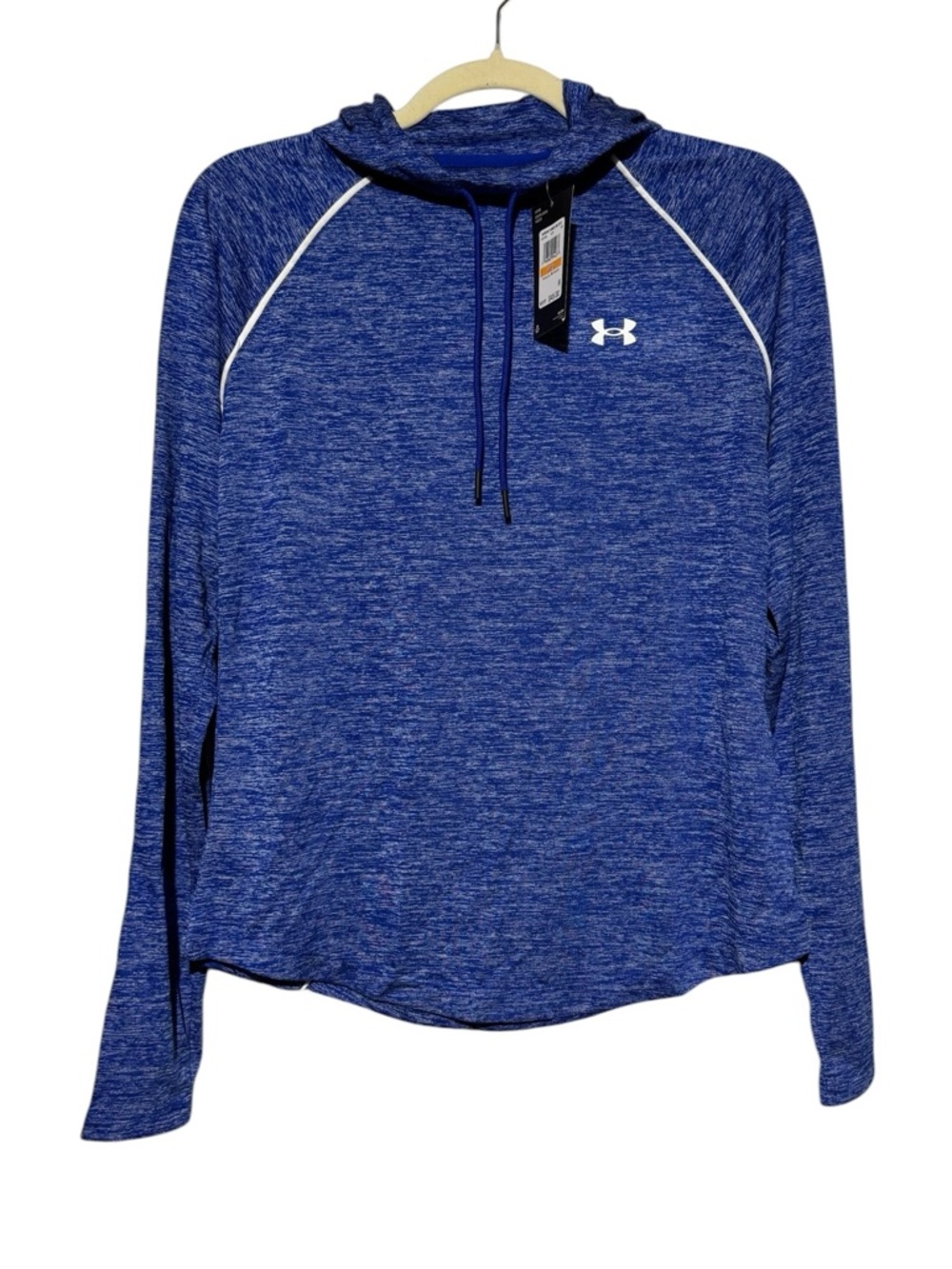 Under Armour NWT Velocity Hoodie Women Size S Blue Long Sleeve Athletic Workoit